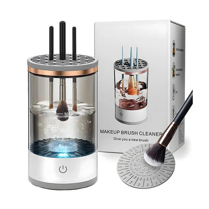 3-in-1 Electric Makeup Brush Cleaner and Drying Stand