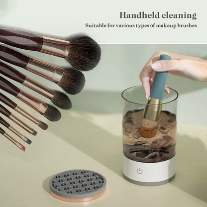 3-in-1 Electric Makeup Brush Cleaner and Drying Stand