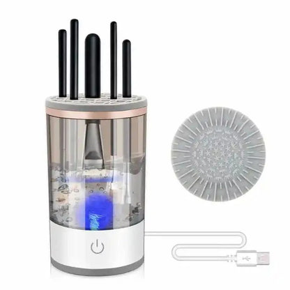 3-in-1 Electric Makeup Brush Cleaner and Drying Stand